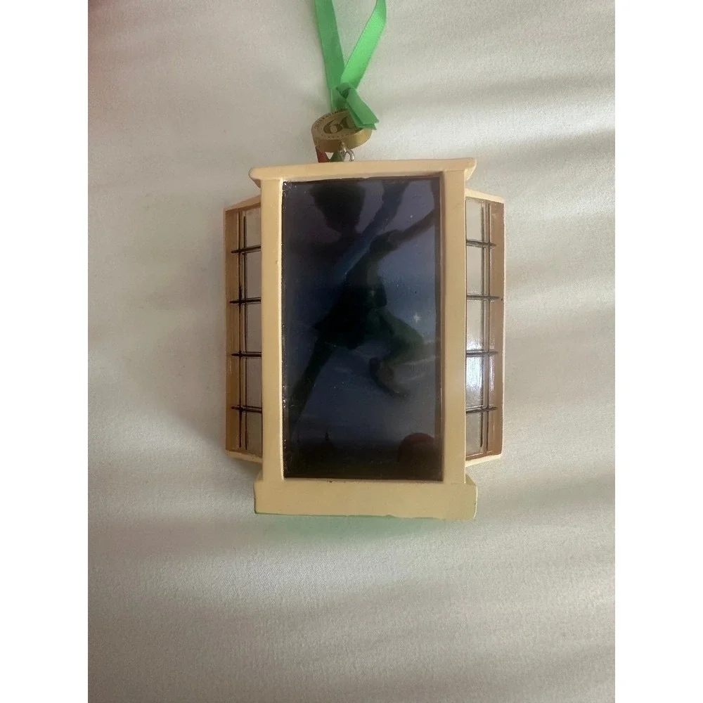 Disney Peter‎ Pan 60th Anniversary Legacy Ornament Tinker Bell Window FAC-001045